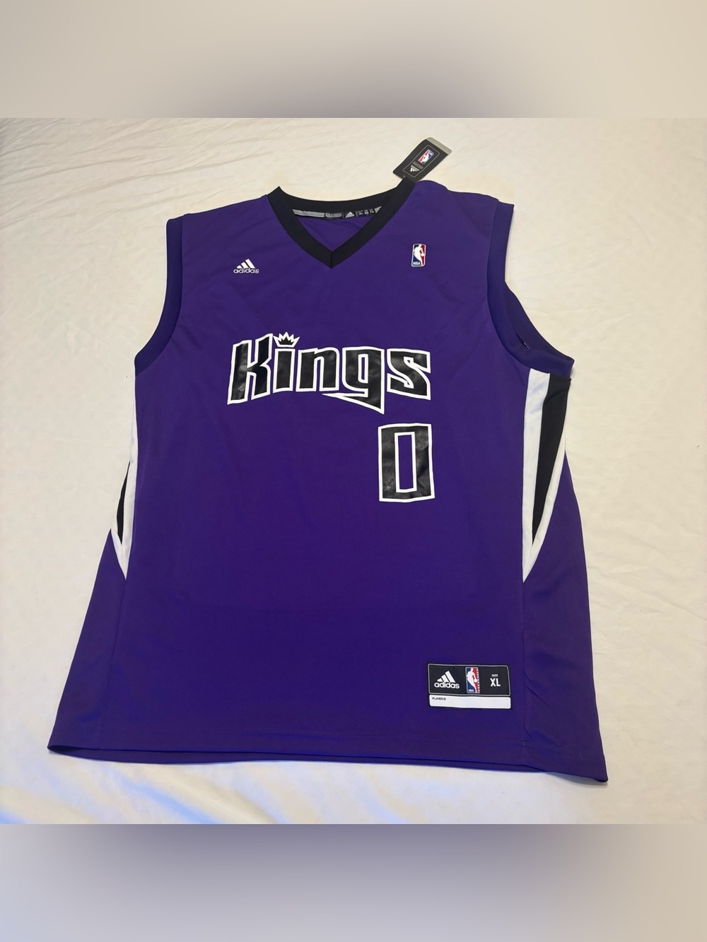 NWT Adidas Robinson #0 NBA Basketball Jersey